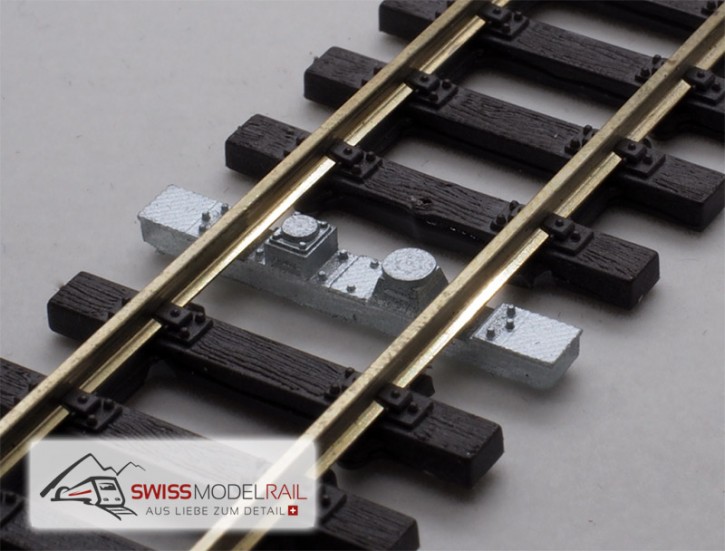 Gleismagnete Balisen Meterspur ZSI90 H0 (2 Stück)