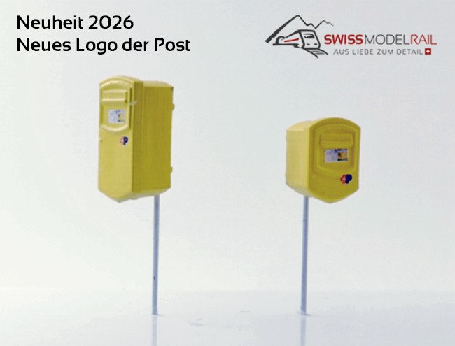 Briefkasten aktuellstes Logo 2023- H0 Neuheit 2026