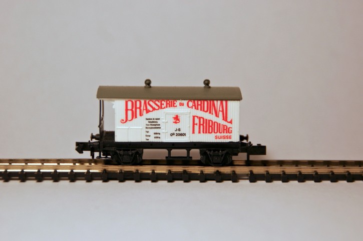 SBB Bierwagen CARDINAL Fribourg ohne Bremserhaus SBB Bierwagen CARDINAL Fribourg ohne Bremserhaus