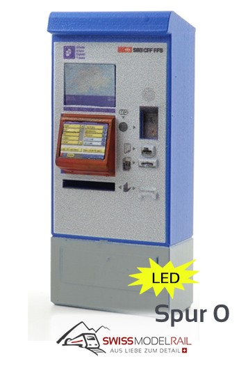 Billettautomat Schweiz Spur 0 mit LED (Typ ePOS) Neuheit 2023