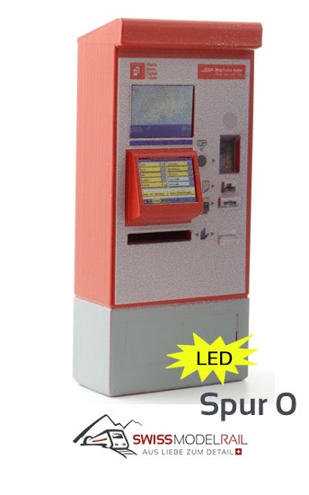 Billettautomat RhB Spur 0 mit LED (Typ ePOS) Neuheit 2023