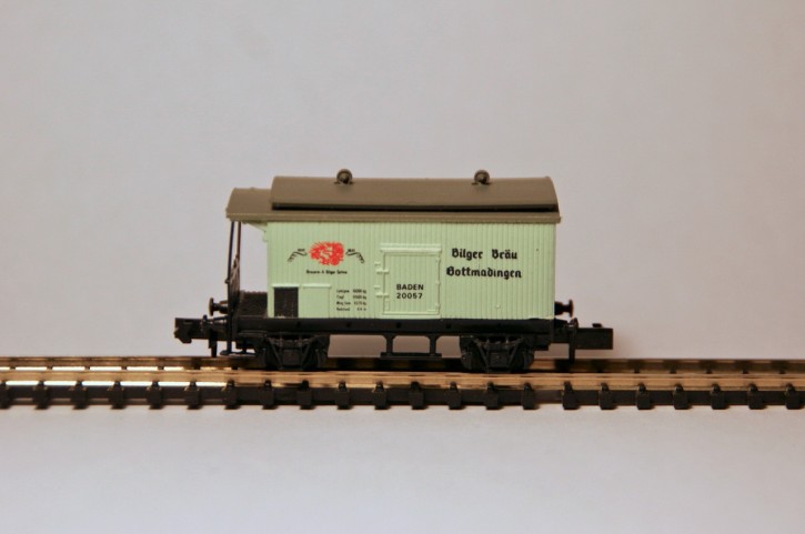 SBB Bierwagen Bilger Bräu weiss ohne Sonnendach SBB Bierwagen Bilger Bräu weiss ohne Sonnendach