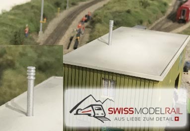 Kamin Typ 8 modern (H0)
