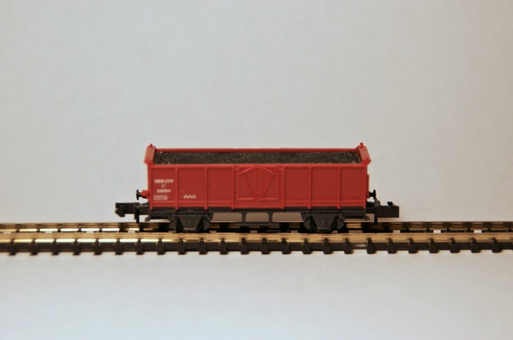 SBB Güterwagen L7 braun mit Kohle SBB Güterwagen L7 braun mit Kohle