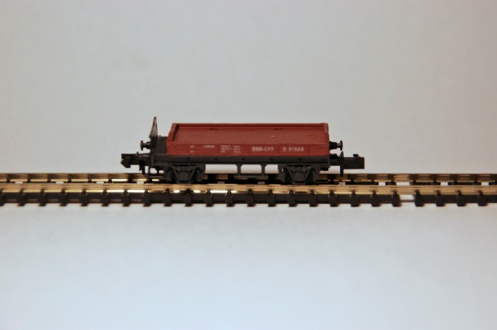 SBB Niederbordwagen unbeladen SBB Niederbordwagen unbeladen