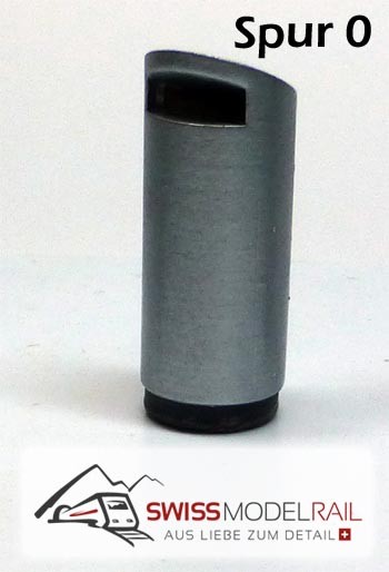 Abfalleimer Variante 3 "Haifisch" (Spur 0)