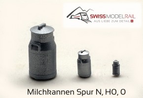 2 Milchkannen Schweiz (Spur N)