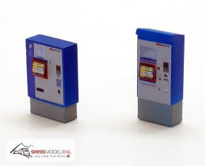 Billettautomat SBB breit (mit LED) H0 Typ sPOS
