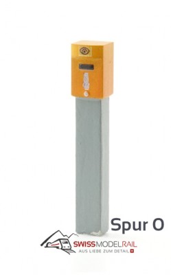 Billett/Fahrkarten Entwerter Wand modern Spur 0