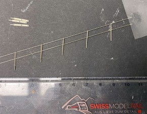 Metall Zaun L Profil H0 (50 cm)