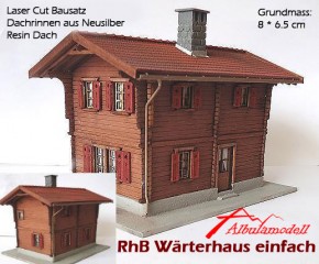Wärterhaus RhB (H0)